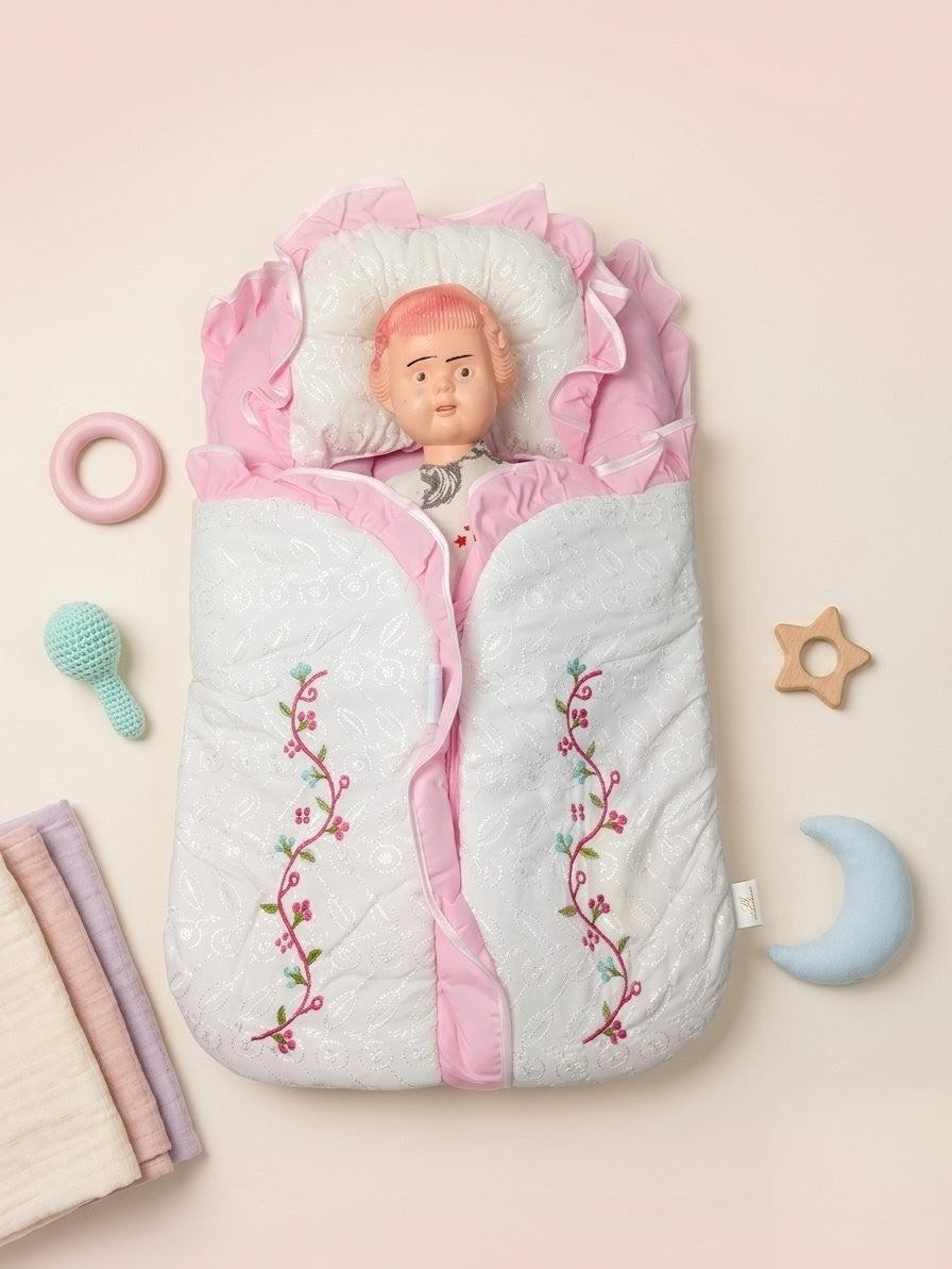 Adorable Pink Baby Carry Nest