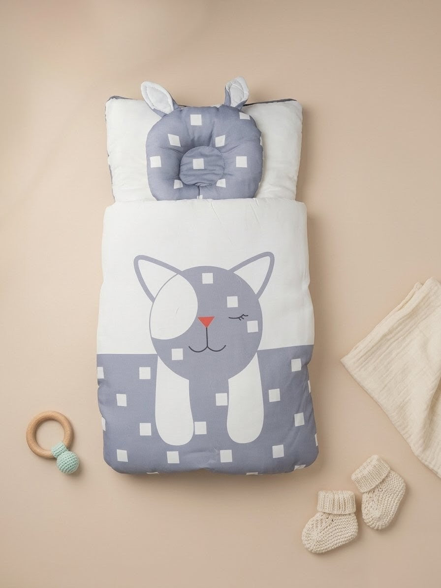 Cute Grey Cat Baby Carry Nest