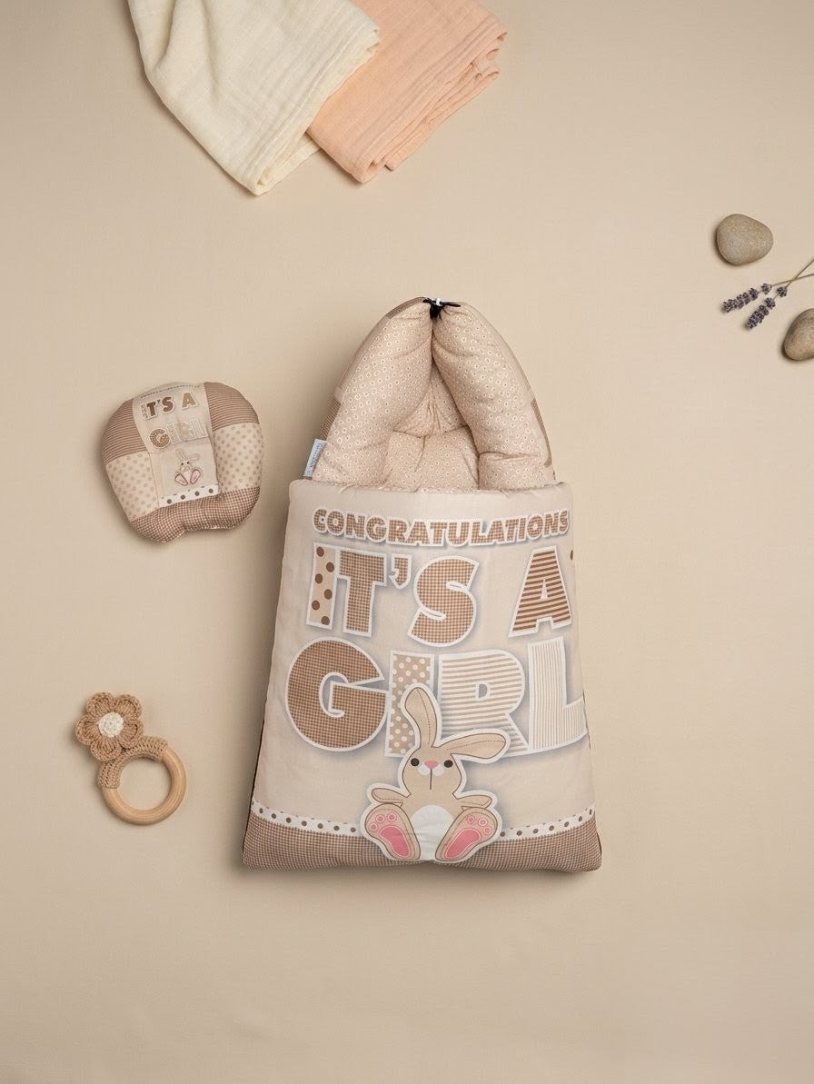 It's a Girl Printed Carry Nest Set
