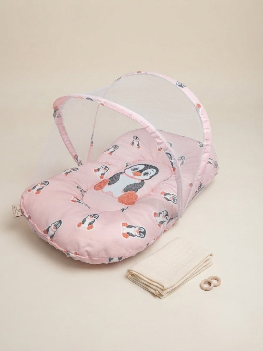 Penguin Dreams 8-Piece Baby Bedding Set