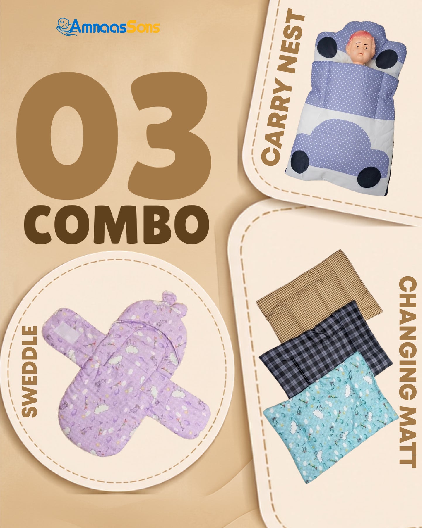 Newborn Soft Care Bundle (3 in 1)
