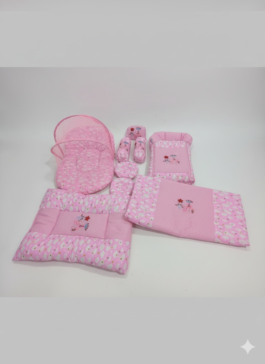 Premium 9 pieces baby bed