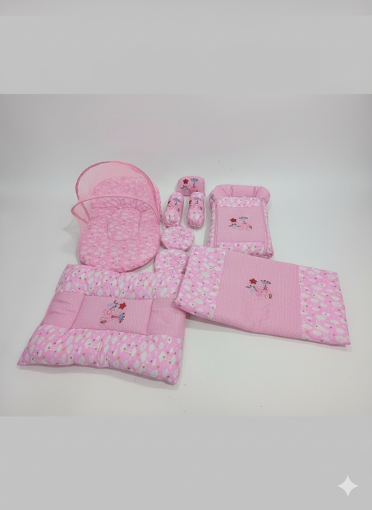 Premium 9 pieces baby bed