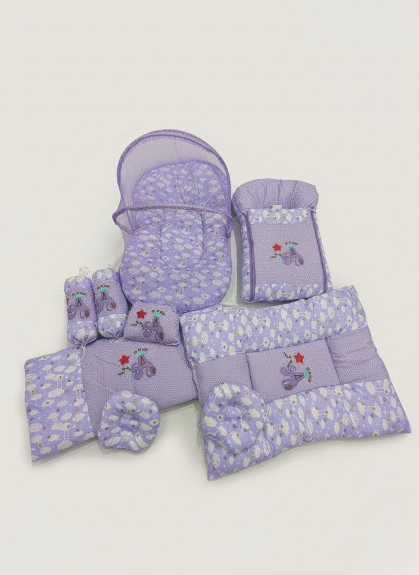 Premium 9 pieces baby bed