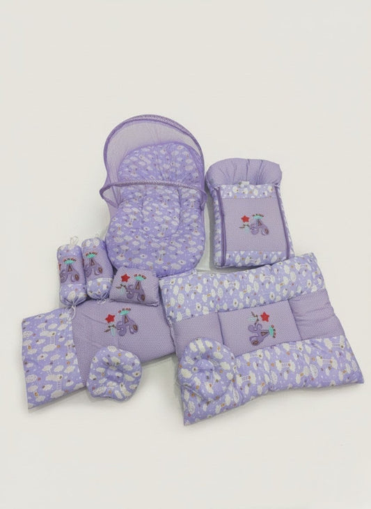 Premium 9 pieces baby bed