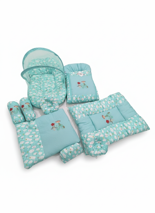 Premium 9 pieces baby bed