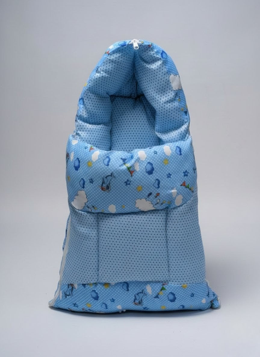 Blue Heaven Cloud Baby Bed ( 8 Pieces )