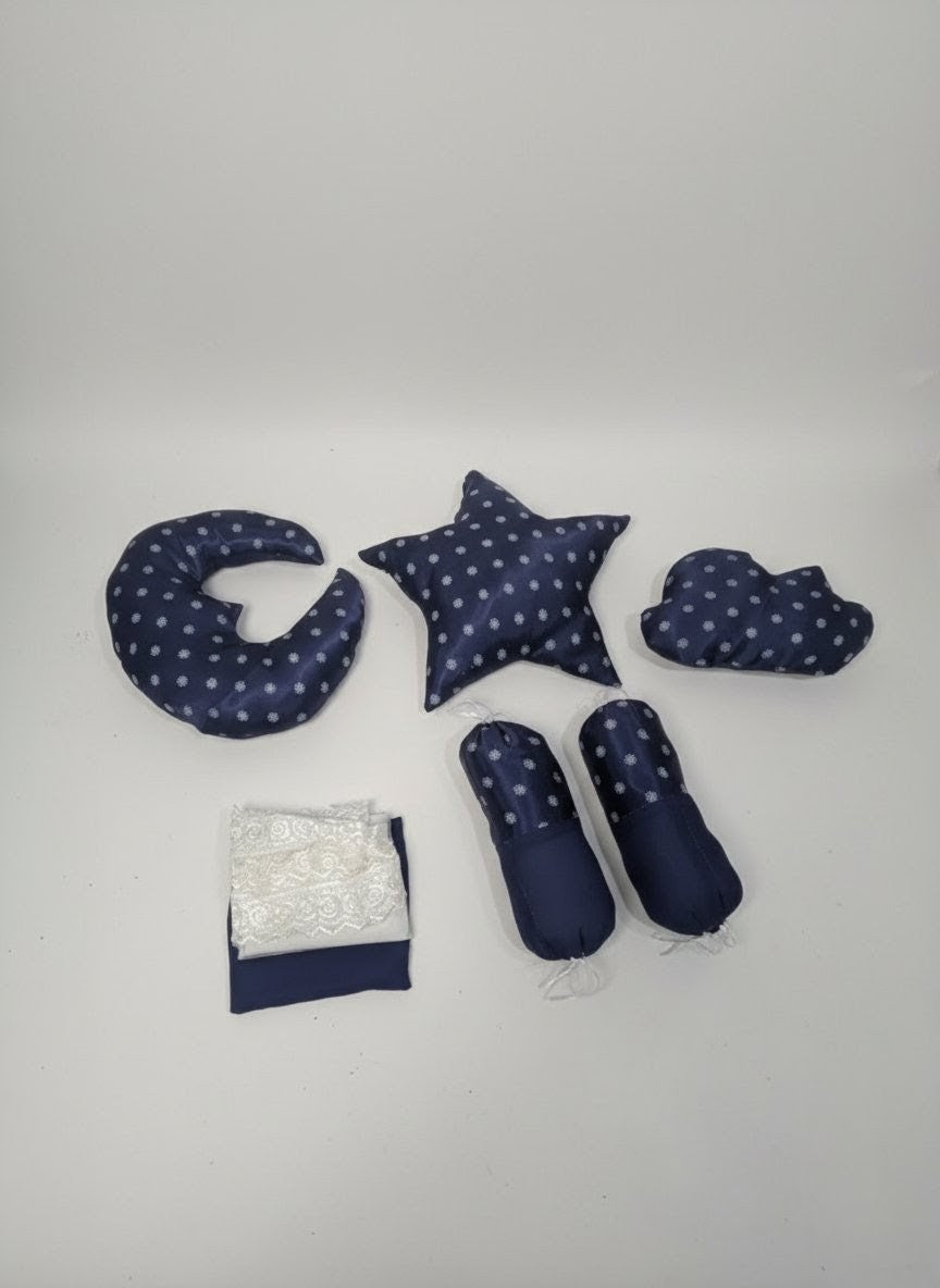 Celestial Navy Baby Bed Set ( 11 Pieces )