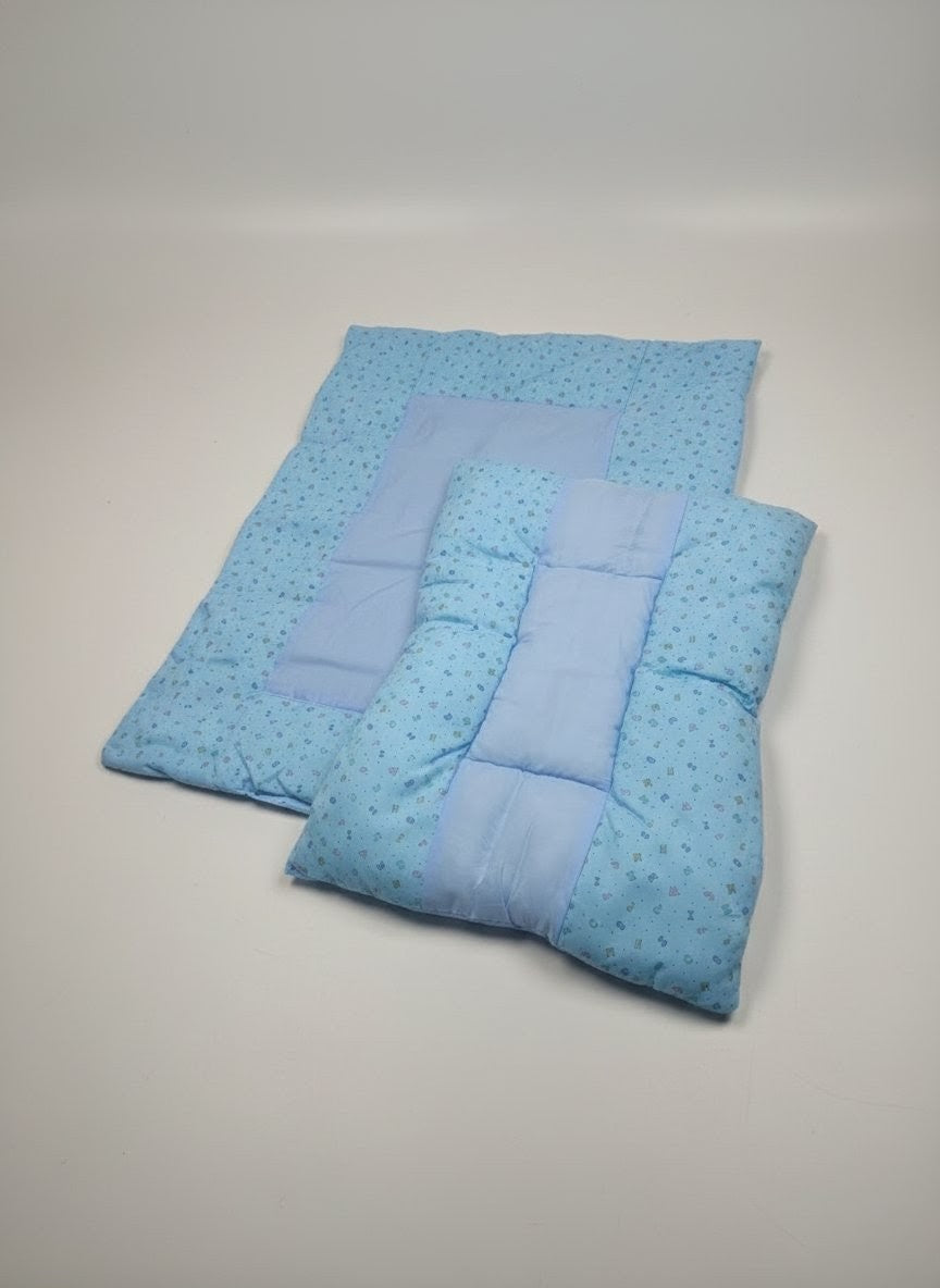 Cozy Nest Blue Alphabet Bedding Set (8 Pieces)