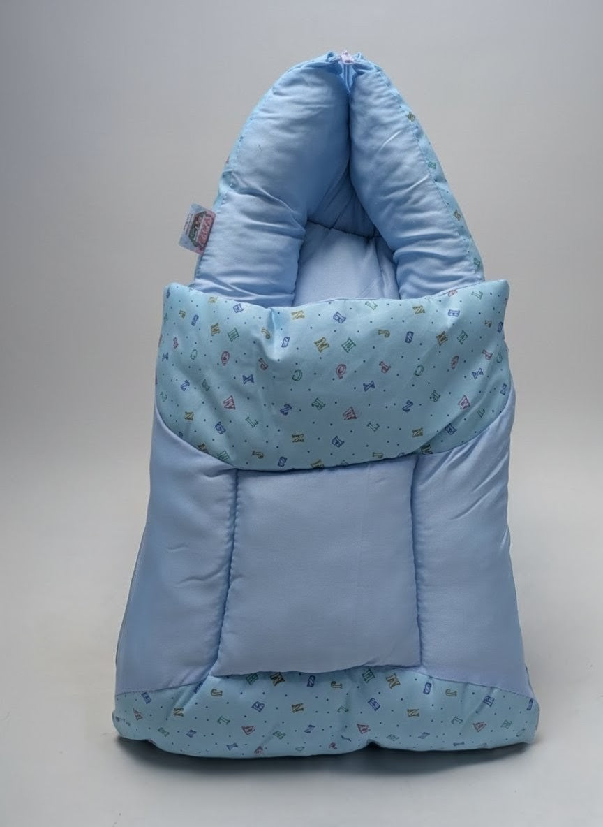 Cozy Nest Blue Alphabet Bedding Set (8 Pieces)