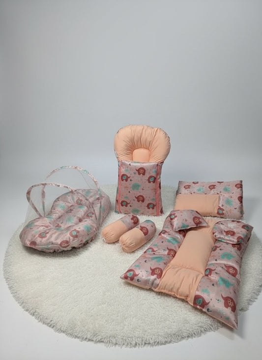 Elephant Baby Bed 8 Pieces