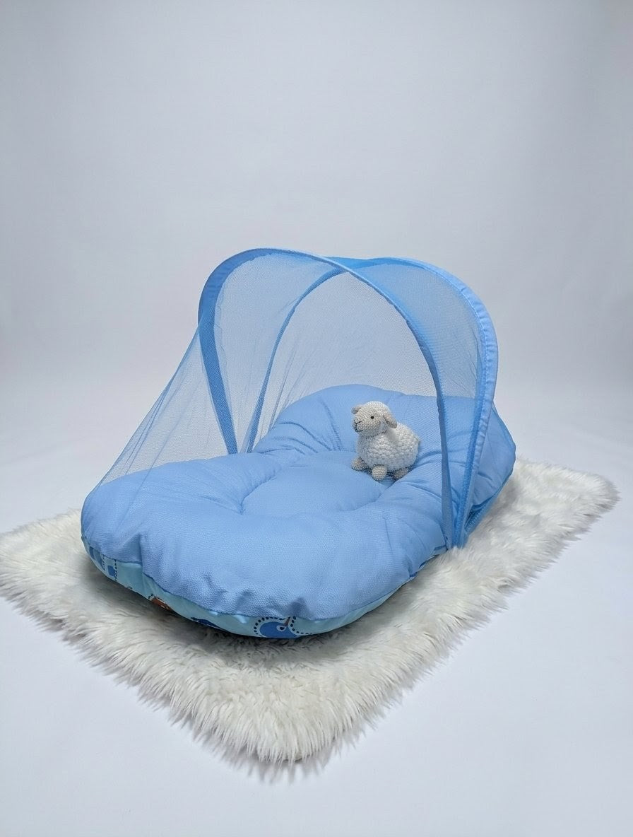 Ocean Blue Baby Bed 8 Pcs