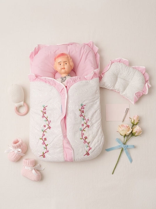 Adorable Pink Baby Carry Nest