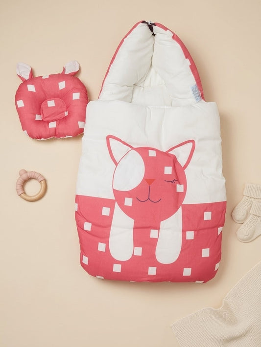 Cute Red Cat Baby Carry Nest