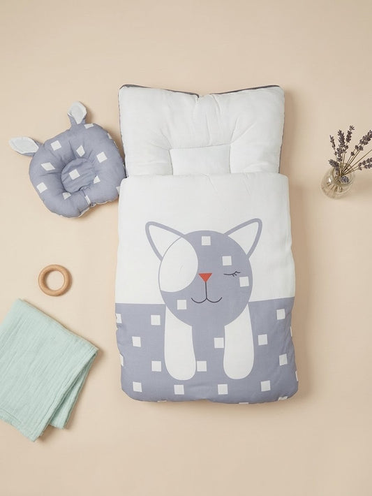 Cute Grey Cat Baby Carry Nest