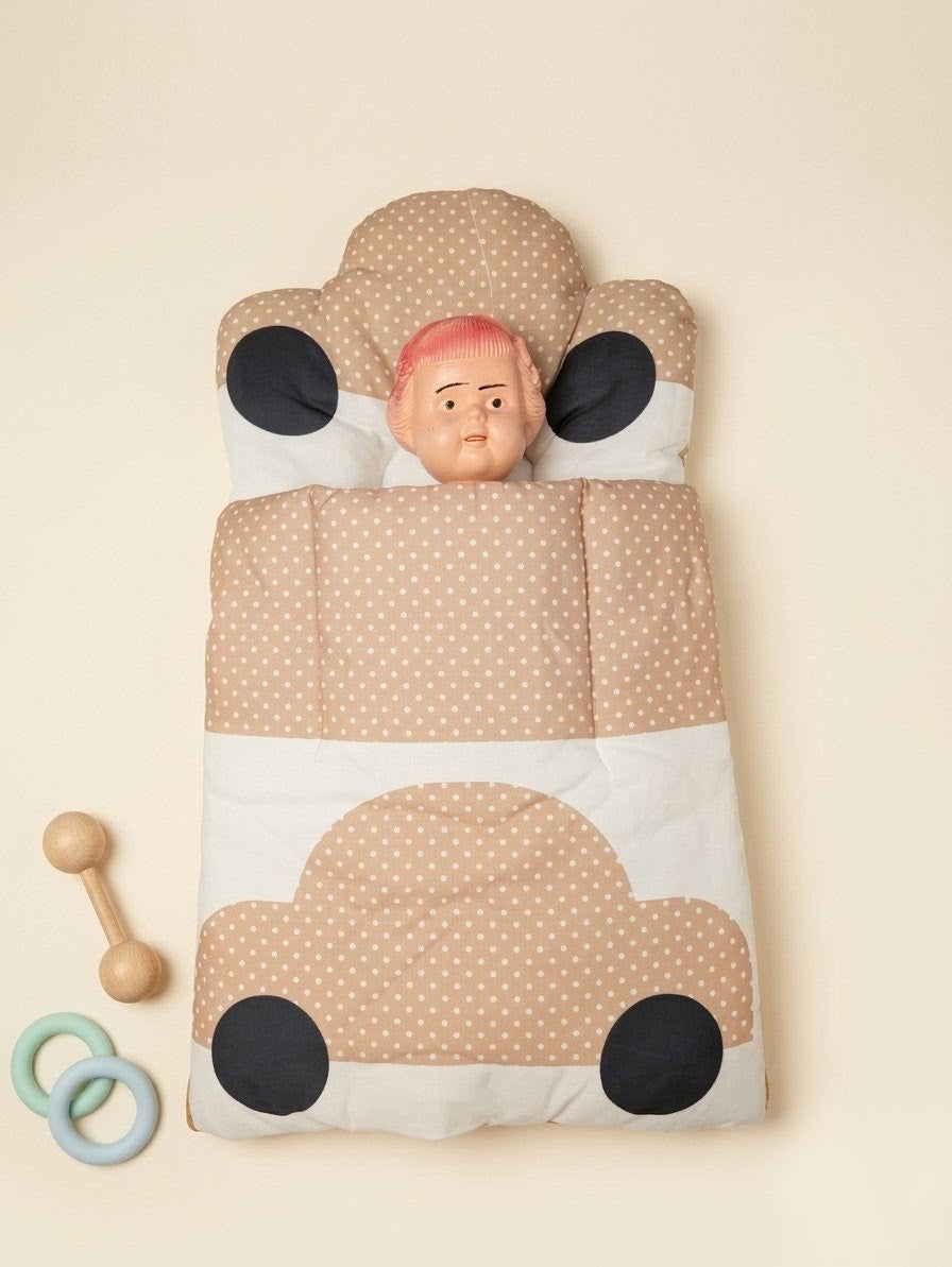 Litte Car Print Baby Carry Nest