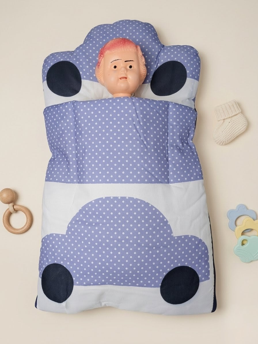 Litte Car Print Baby Carry Nest