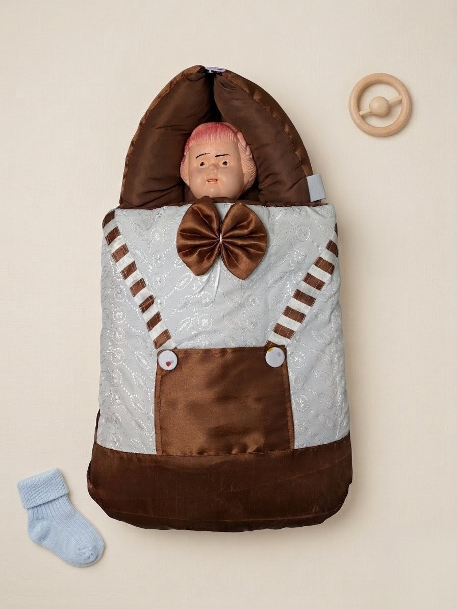 Tiny Prince Brown Baby Carry Nest