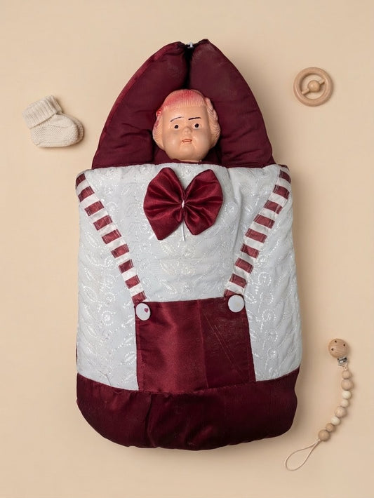 Tiny Prince Maroon Baby Carry Nest