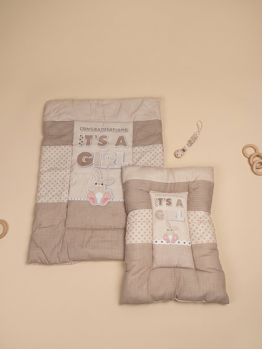 It’s a Girl Baby Bedding Set (8 Pieces)