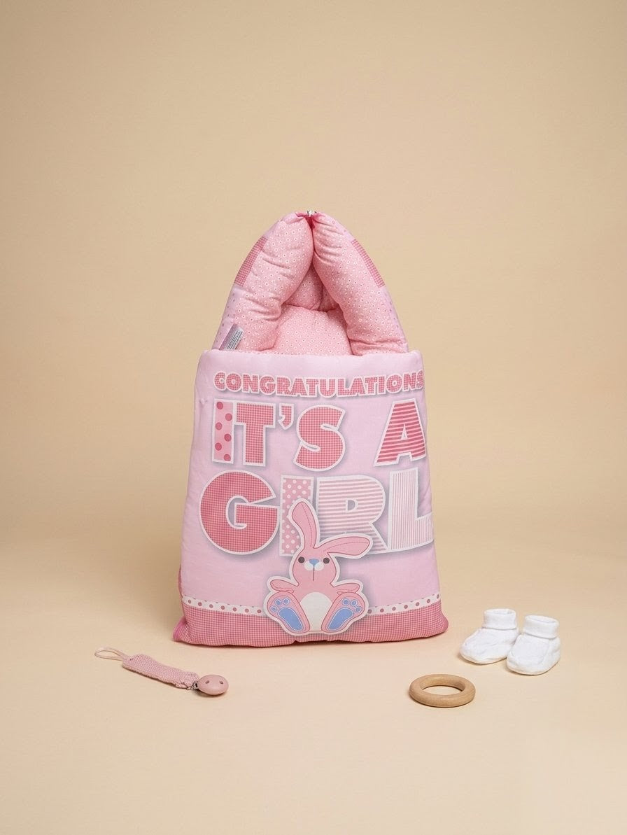 It’s a Girl Baby Bedding Set (8 Pieces)
