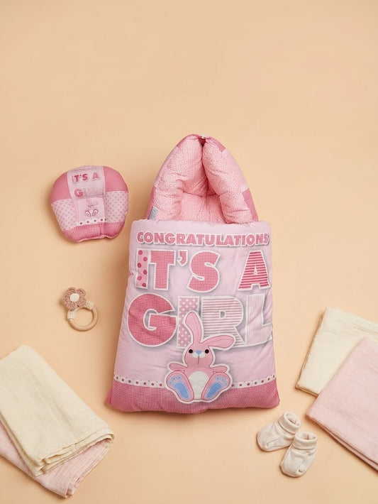 It's a Girl Printed Carry Nest Set