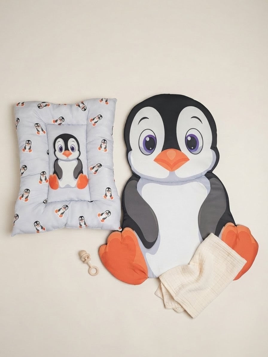Penguin Dreams 8-Piece Baby Bedding Set