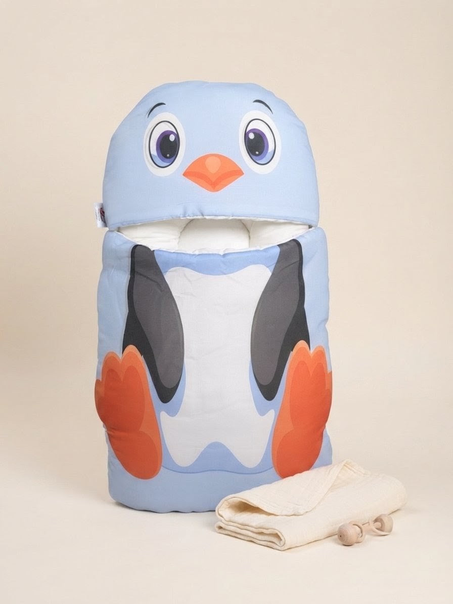 Penguin Dreams 8-Piece Baby Bedding Set