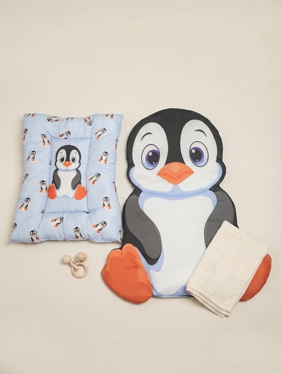 Penguin Dreams 8-Piece Baby Bedding Set