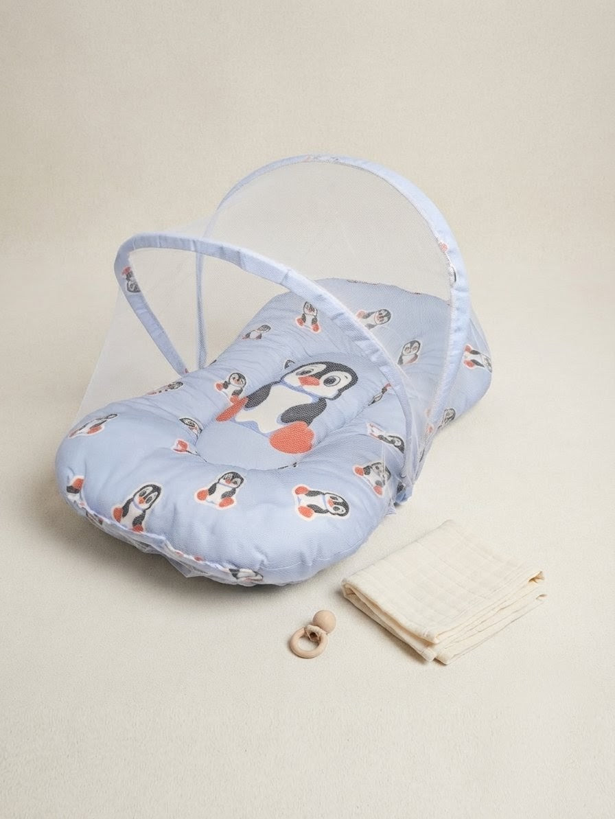 Penguin Dreams 8-Piece Baby Bedding Set