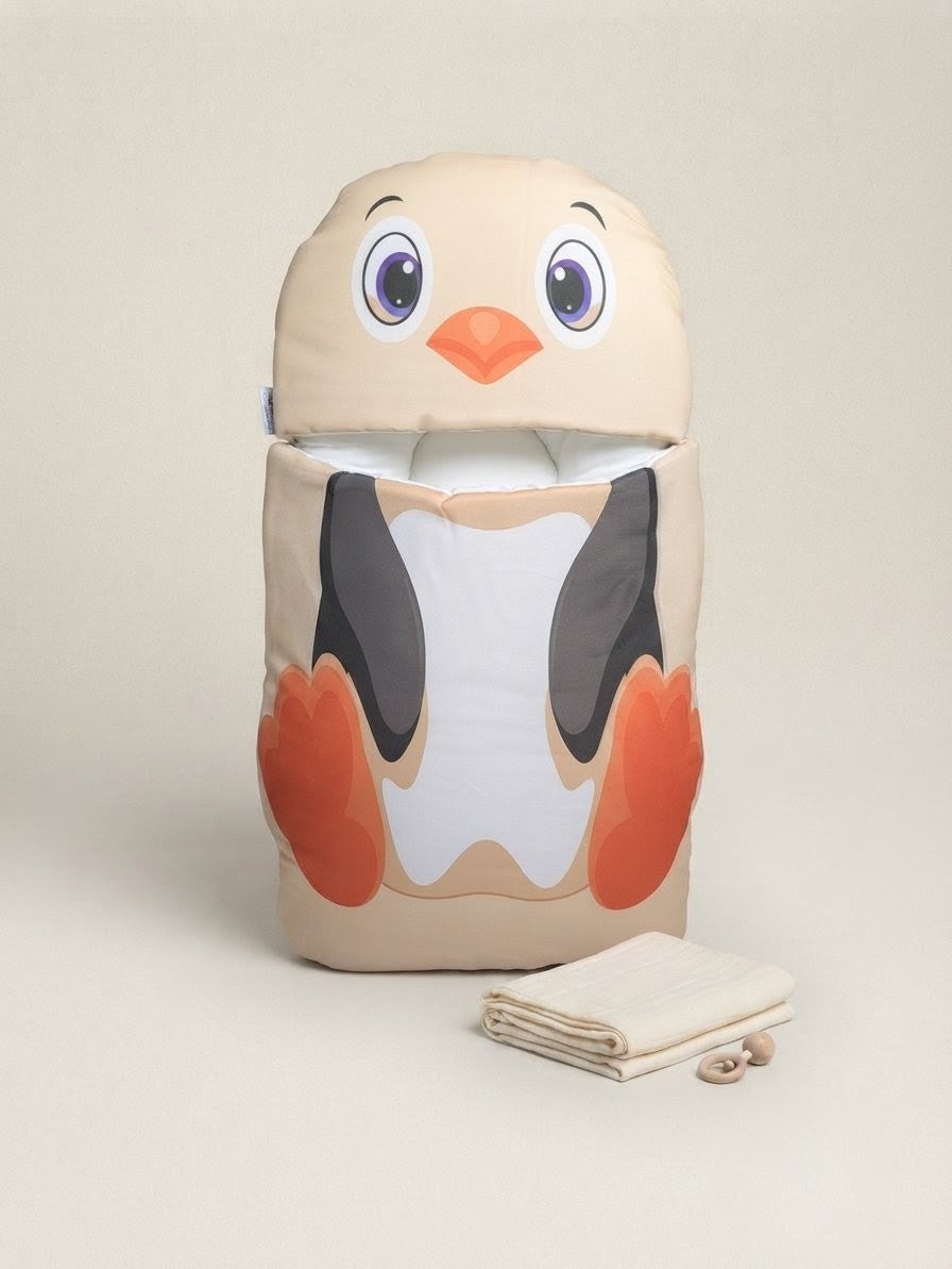 Penguin Dreams 8-Piece Baby Bedding Set