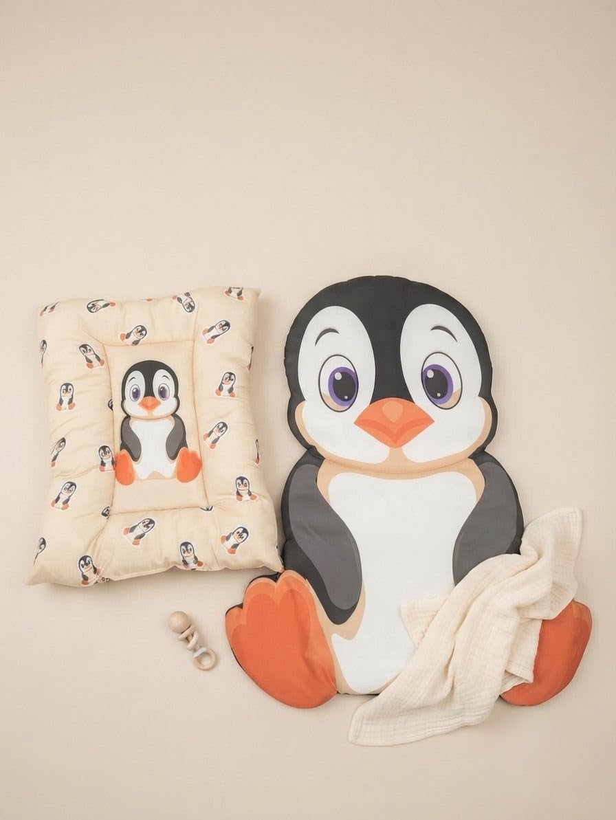 Penguin Dreams 8-Piece Baby Bedding Set