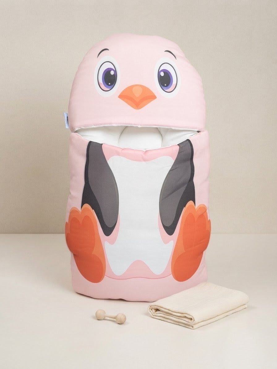Penguin Dreams 8-Piece Baby Bedding Set