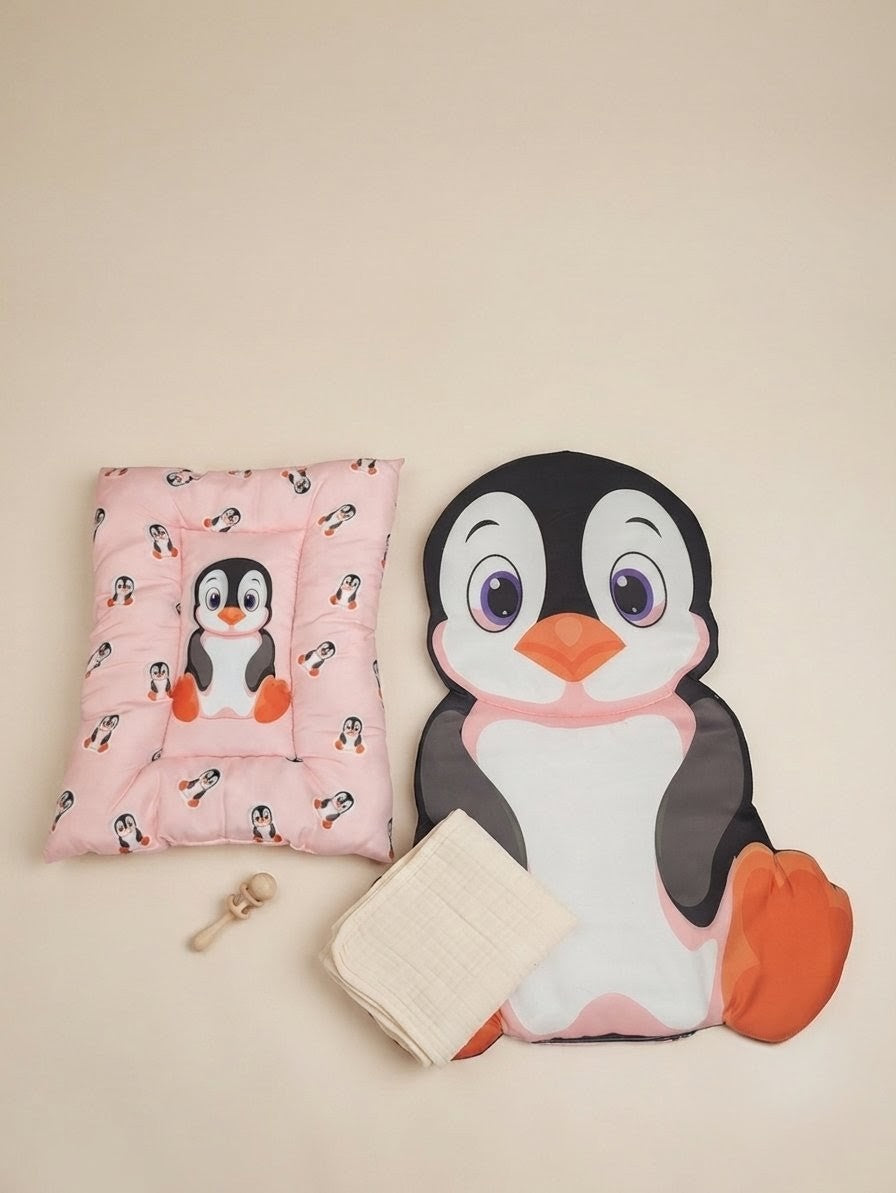 Penguin Dreams 8-Piece Baby Bedding Set