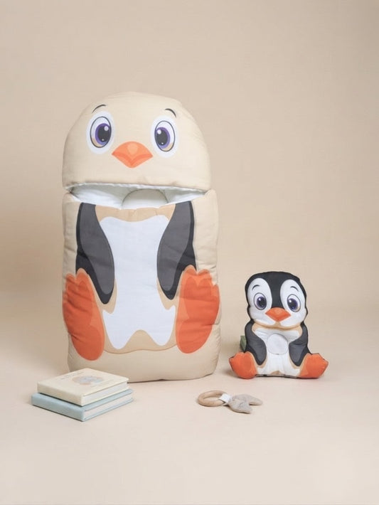 Cute Penguin Newborn Baby Carry Nest