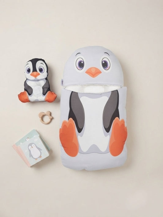 Cute Penguin Newborn Baby Carry Nest