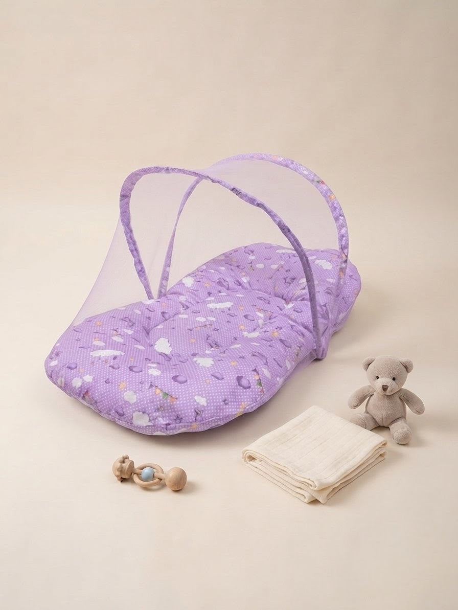 Purple Puff Comfort Set 8 pieces Set