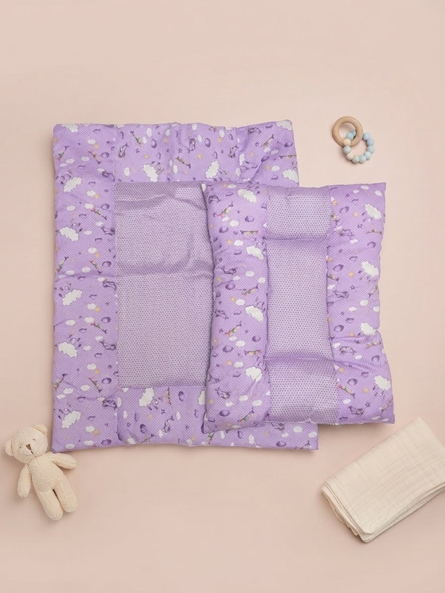 Purple Puff Comfort Set 8 pieces Set