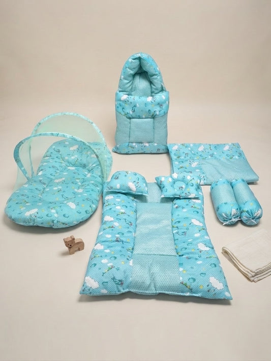 Sea Green Cloud Dream Bed