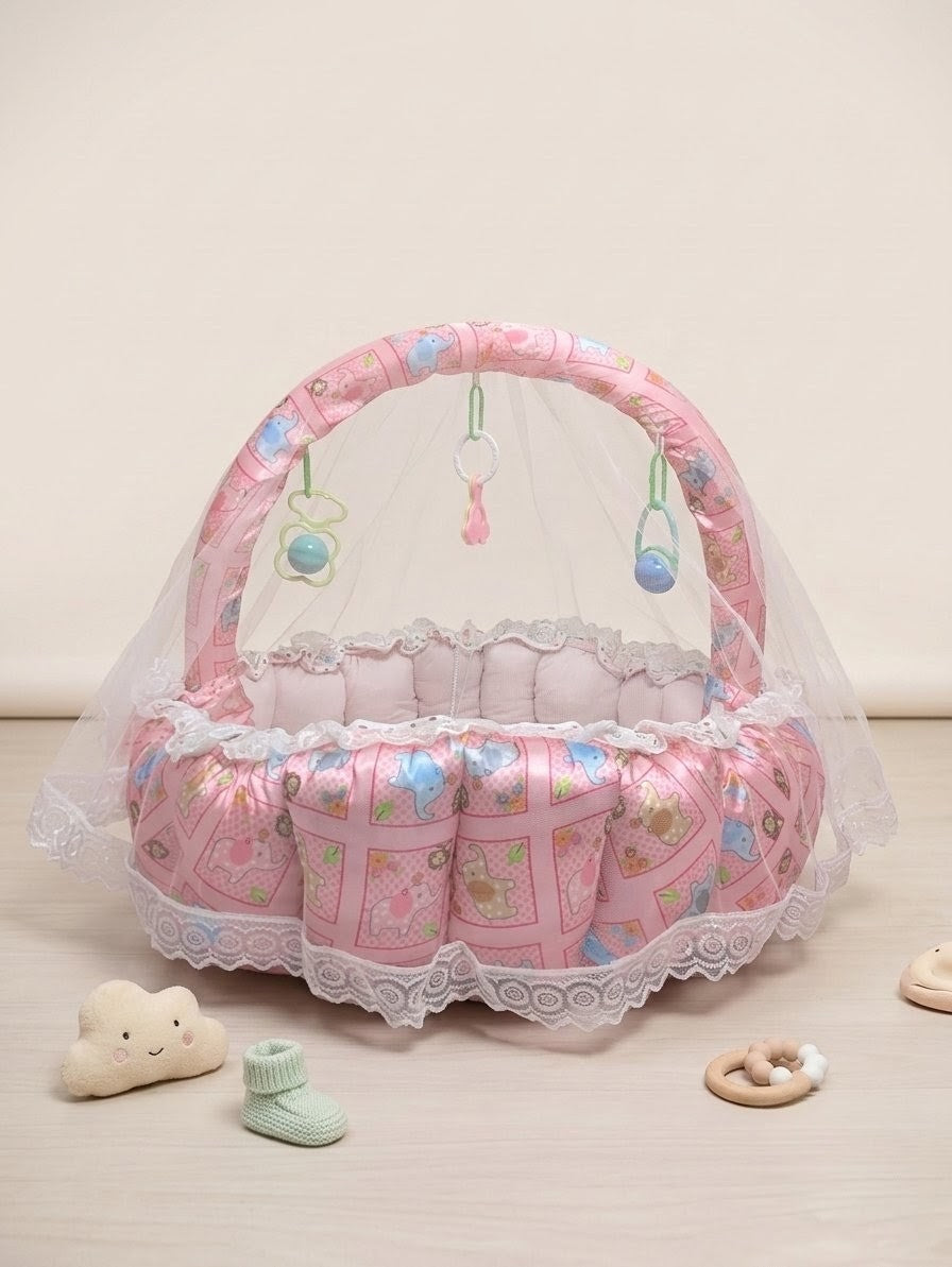 Dreamy Safari Premium Baby Bed Set ( 11 Pieces )