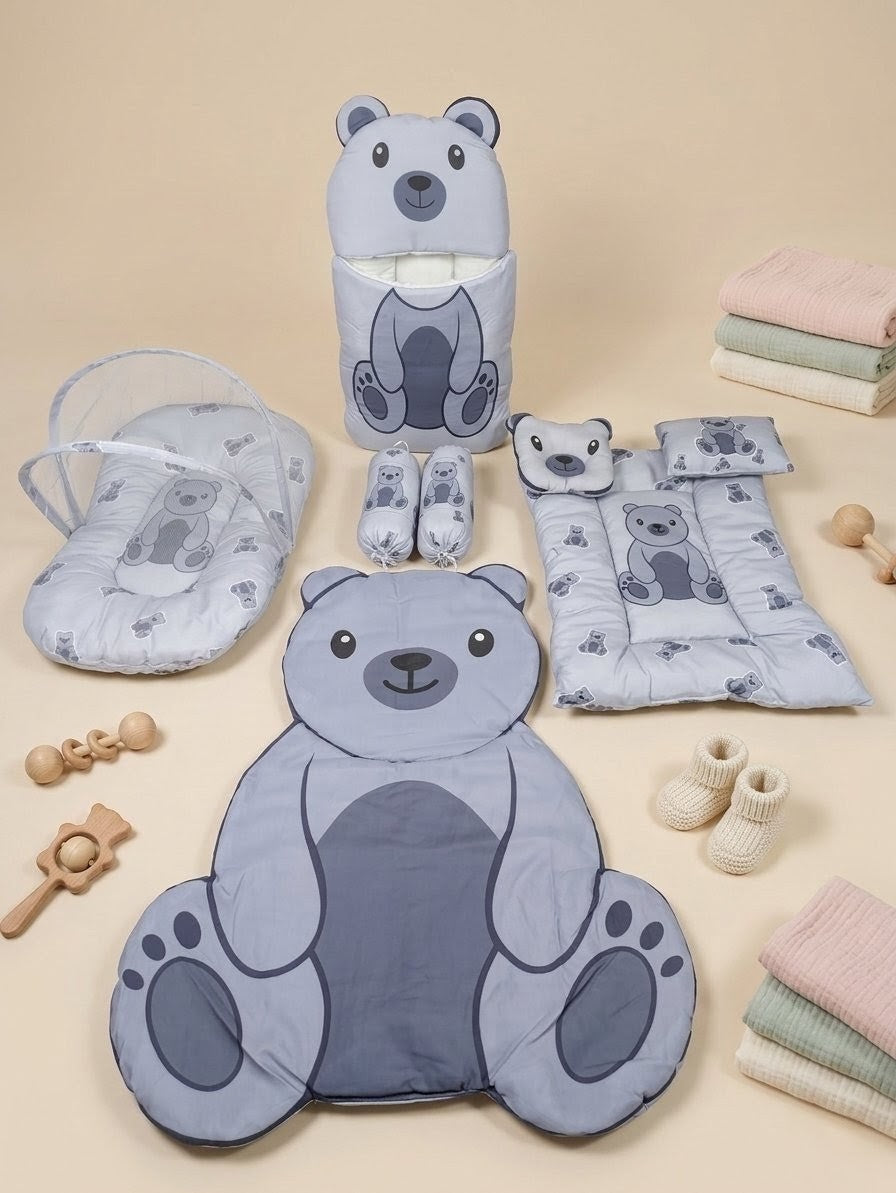 Bear Dreams 8-Piece Baby Bedding Set