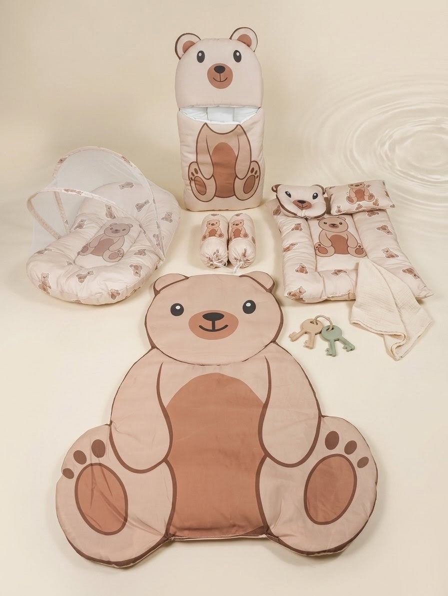 Little Bear 8-Piece Baby Bedding Set