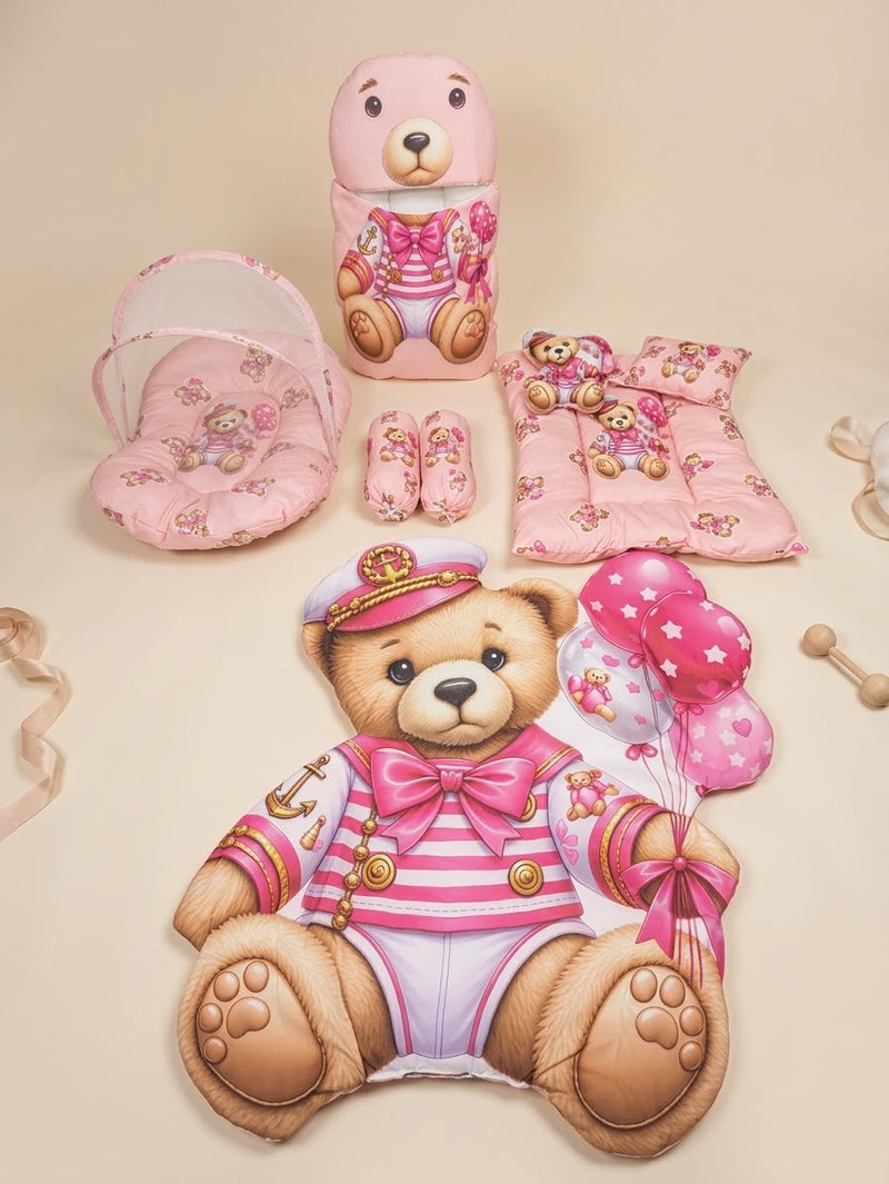 Little Captain Bear Baby Bedding Set (8 Pieces)