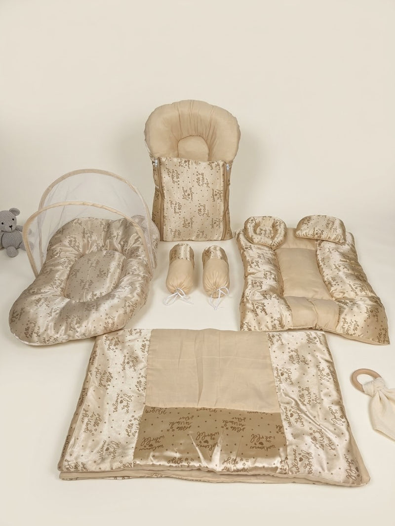 Welcome Baby Sartin Baby Bedding Set (8 pieces)