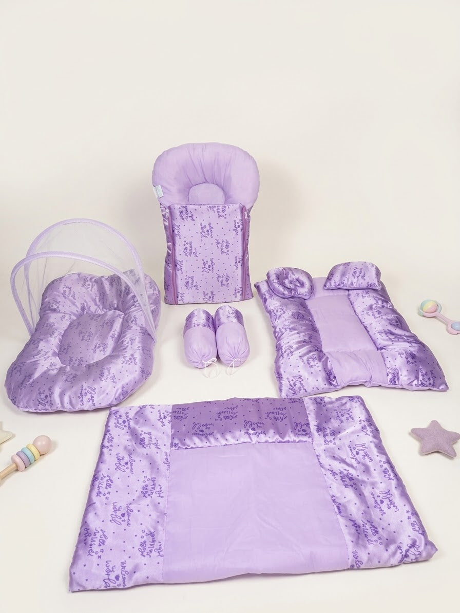 Welcome Baby Sartin Baby Bedding Set (8 pieces)