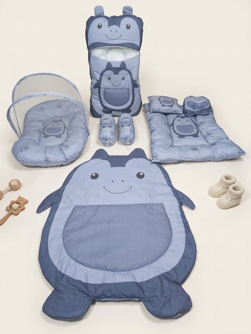 Little Shark 8 Pieces Baby Bedding Set