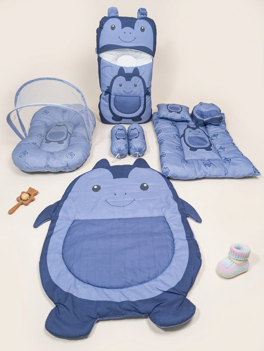 Little Shark 8 Pieces Baby Bedding Set