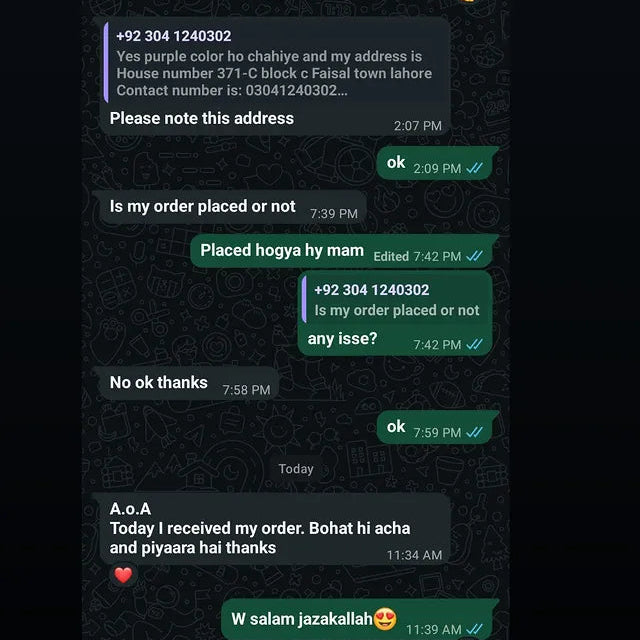 Customer review