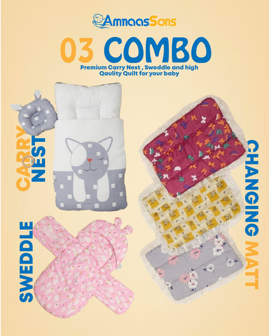 Deluxe Baby Comfort Kit (3 in 1)