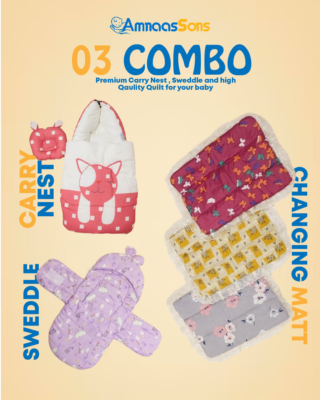 Newborn Soft Care Bundle (3 in 1)